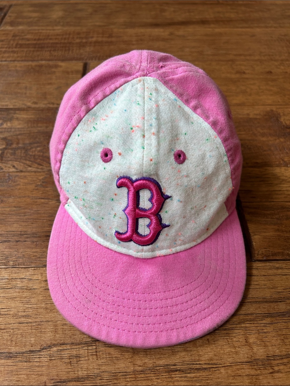 New Era MLB Boston Red Sox Hat Pink Size Toddler